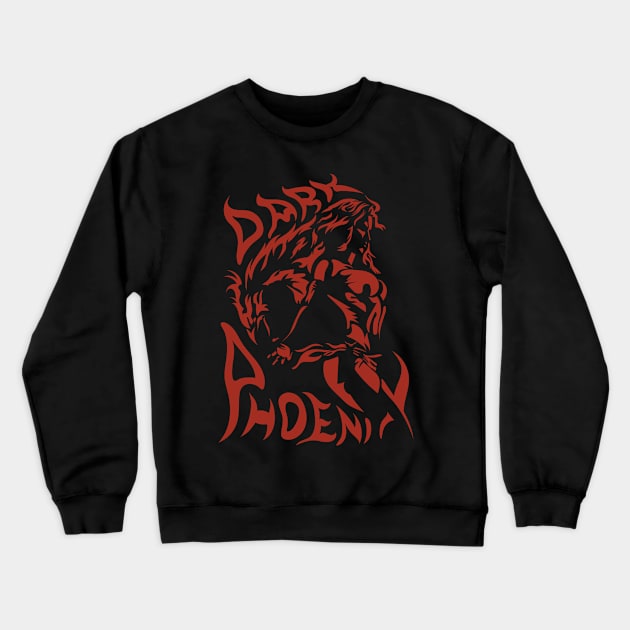 Dark Phoenix Crewneck Sweatshirt by Franky